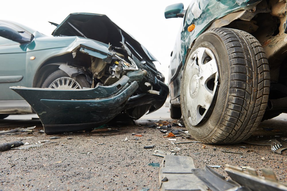 Las Vegas, NV - Two-Vehicle Crash, Injuries at Charleston Blvd & Desert Foothills Dr