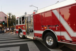 Las Vegas, NV - Victim Hospitalized After Fire at on Spring Mtn Rd at Valley View Blvd