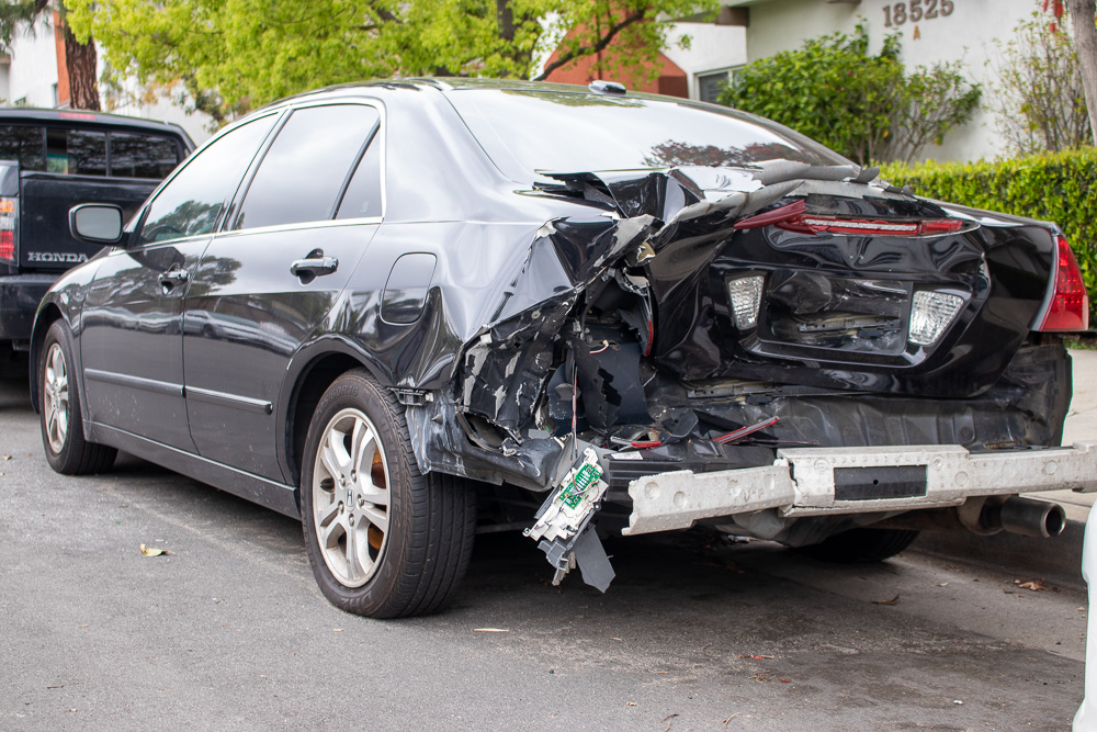 Las Vegas, NV - I-15 Site of Multi-Car Crash, Injuries at Flamingo Rd