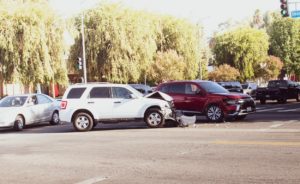 Las Vegas, NV - Multi-Vehicle Crash on Spring Mtn Rd at Las Vegas Blvd Ends in Injuries
