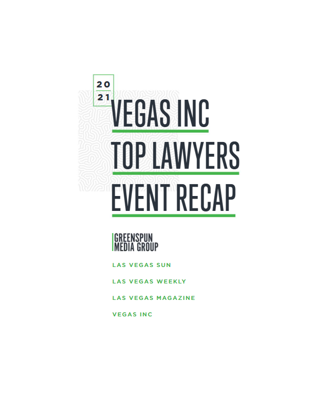 Eric Roy Law Firm 2021 top Las Vegas Lawyers VegasINC Front Page