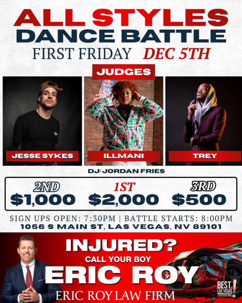 All Styles Dance Battle December 5th