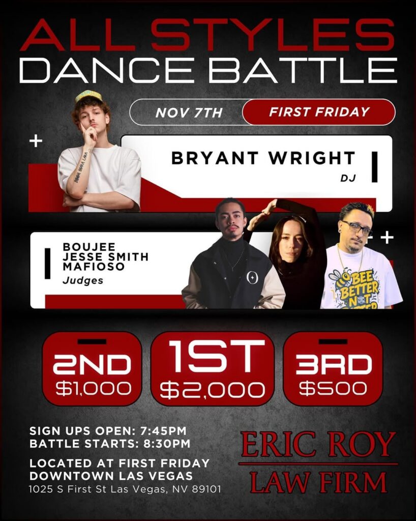 Eric Roy November Dance Battle 2025
