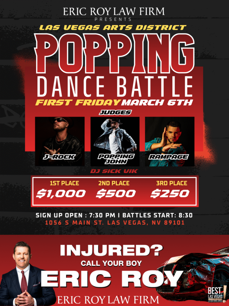 Popping Dance Battle March 6th